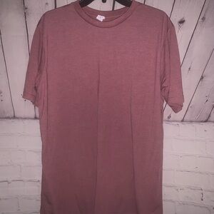 Gildan Women's Short Sleeve Burgundy Tee
